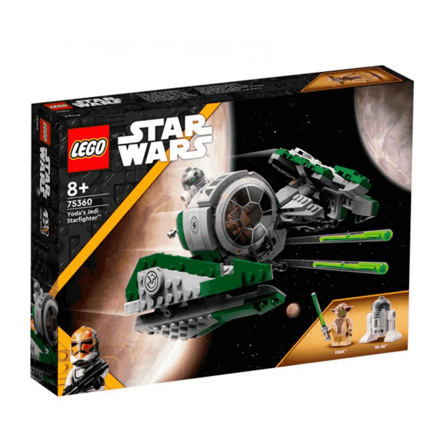 LEGO Star Wars Caza Estelar Jedi De Yoda - 75360