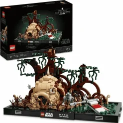 LEGO Star Wars Diorama: Entrenamiento Jedi en Dagobah