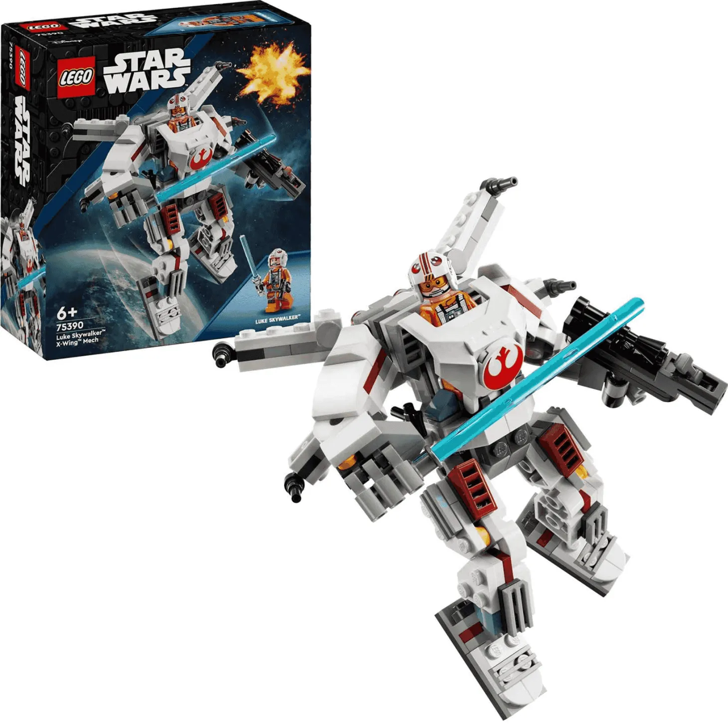 LEGO Star Wars Meca Ala-X de Luke Skywalker Set 75390