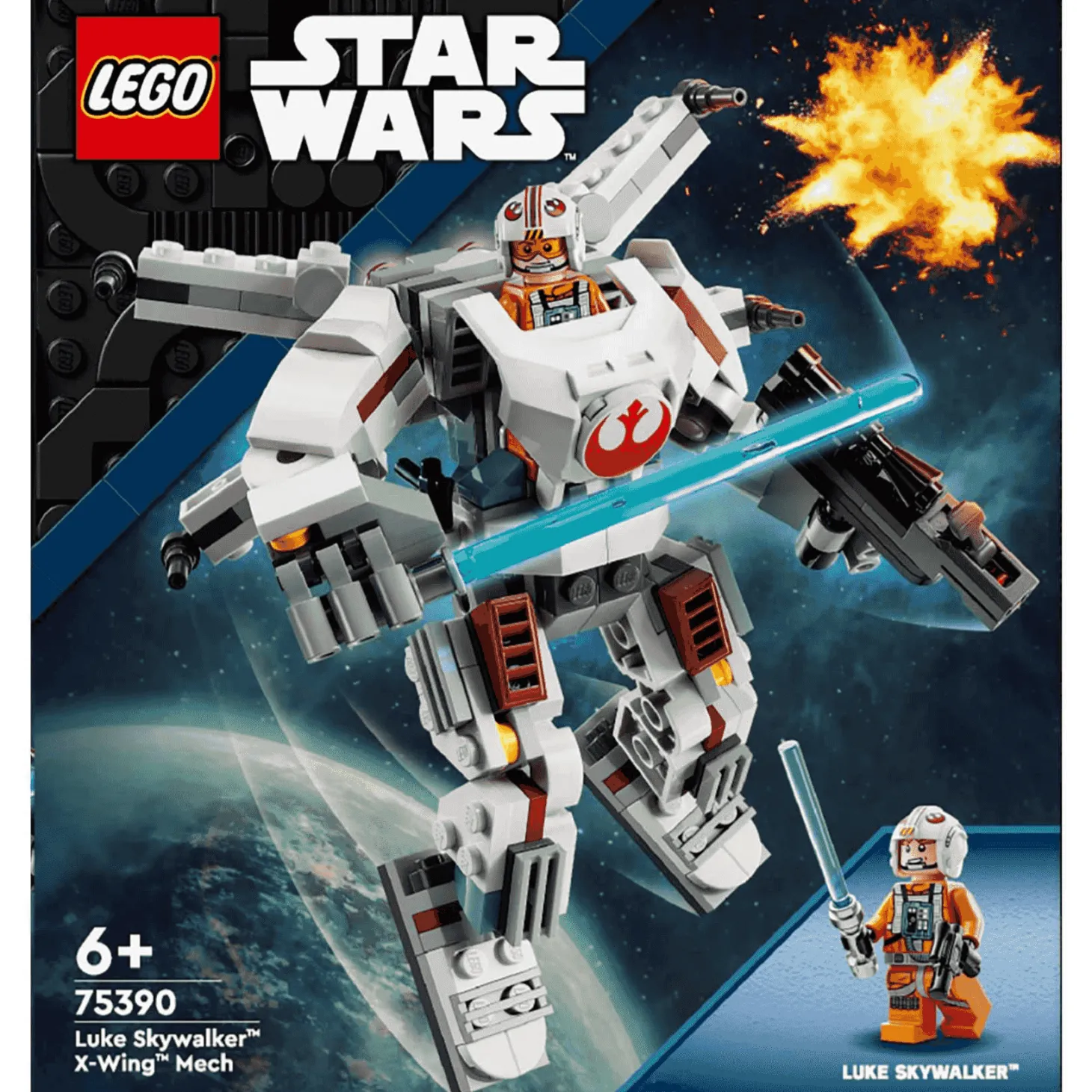 LEGO Star Wars Meca Ala-X de Luke Skywalker Set 75390