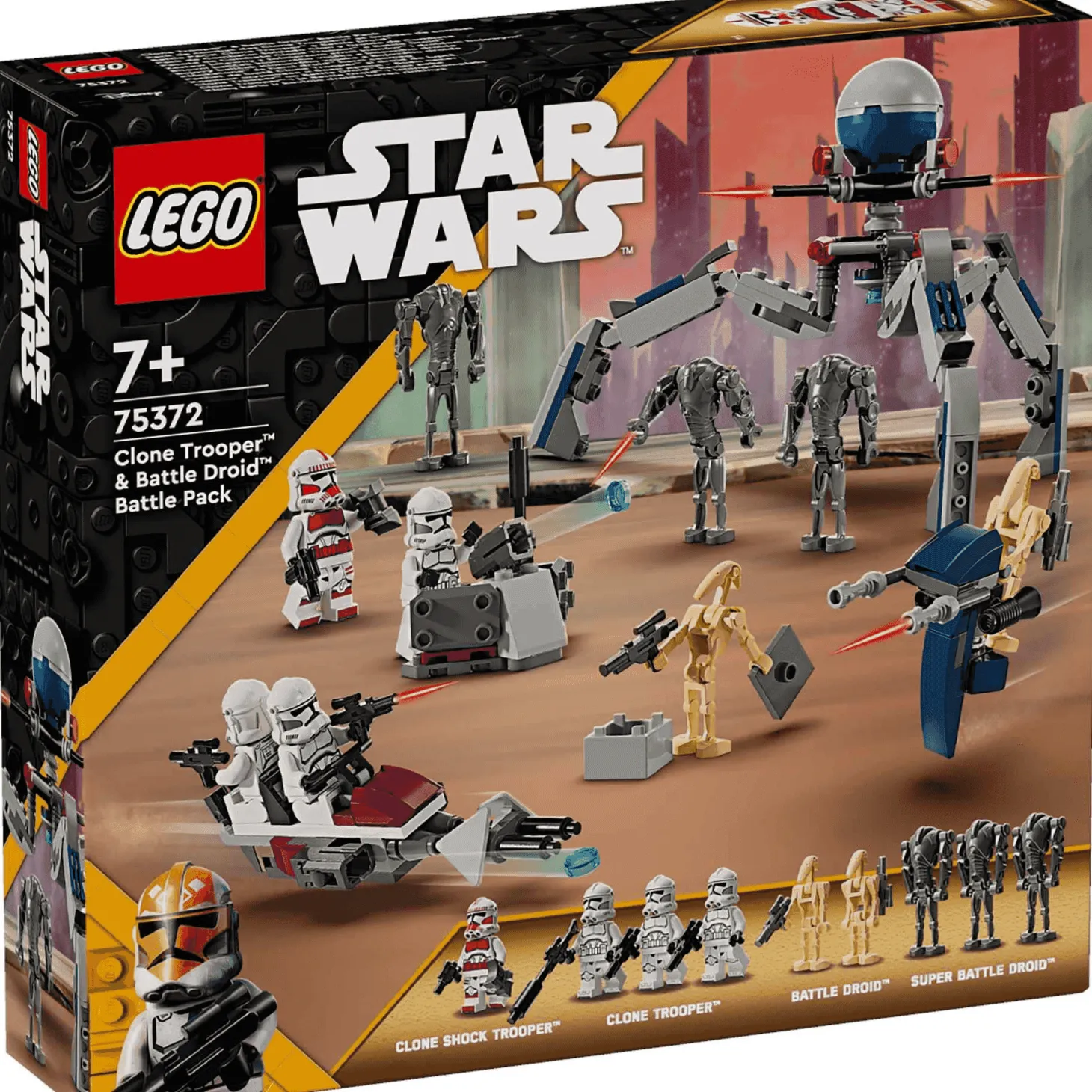 LEGO Star Wars™ Pack de Combate: Soldado Clon y Droide de Combate 75372