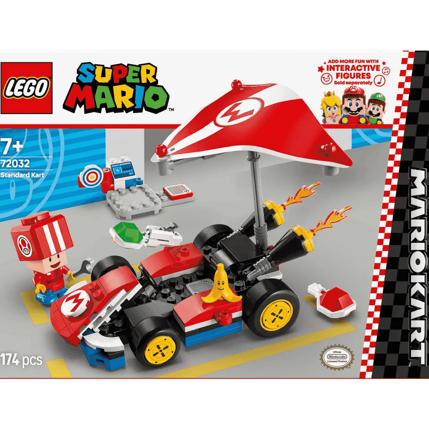 LEGO Super Mario: Mario Kart: Kart estándar Juego 72032