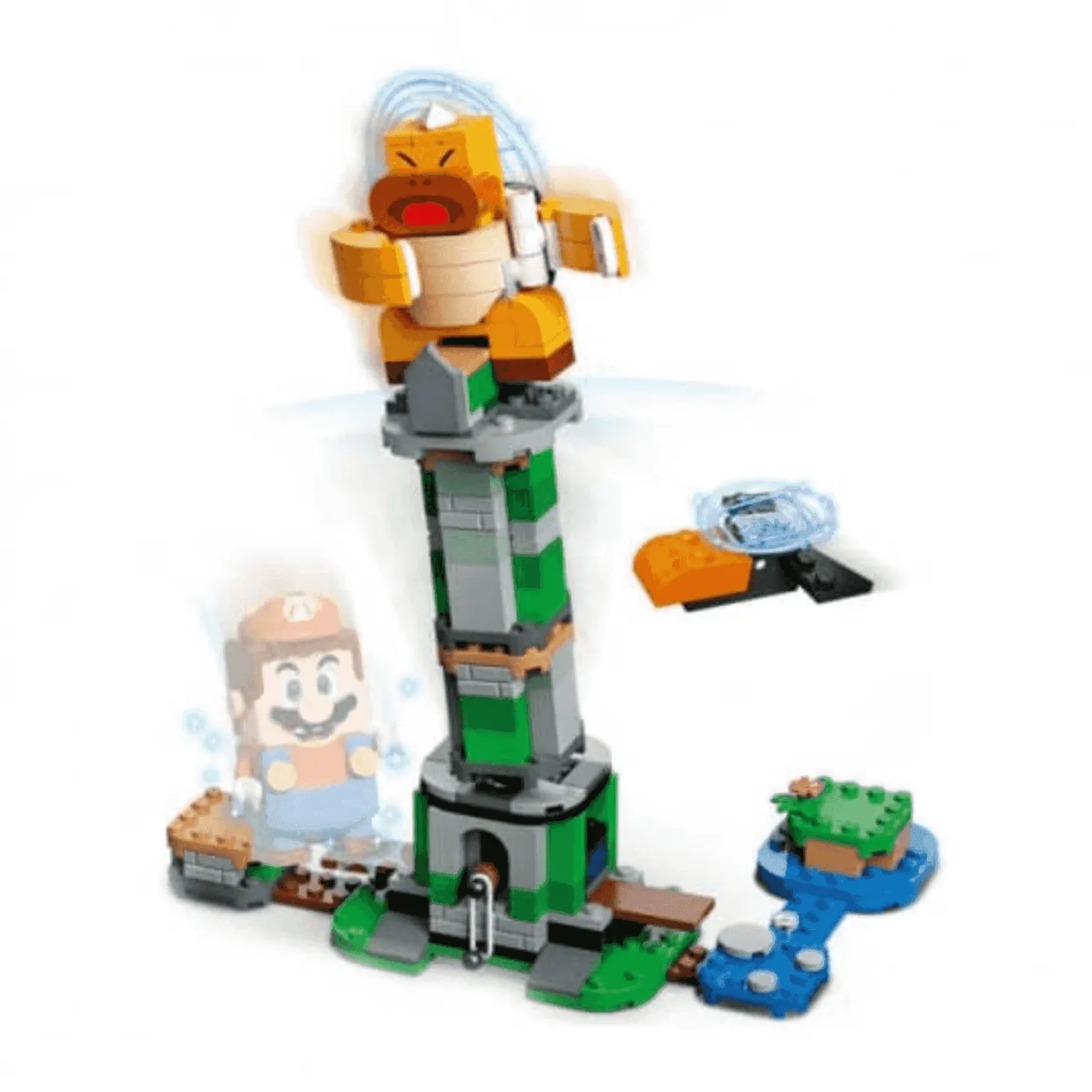 LEGO Super Mario Set de Expansión Torre bamboleante del Hermano Sumo Jefe 71388