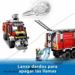 LEGO Unidad Móvil de Control de Incendios