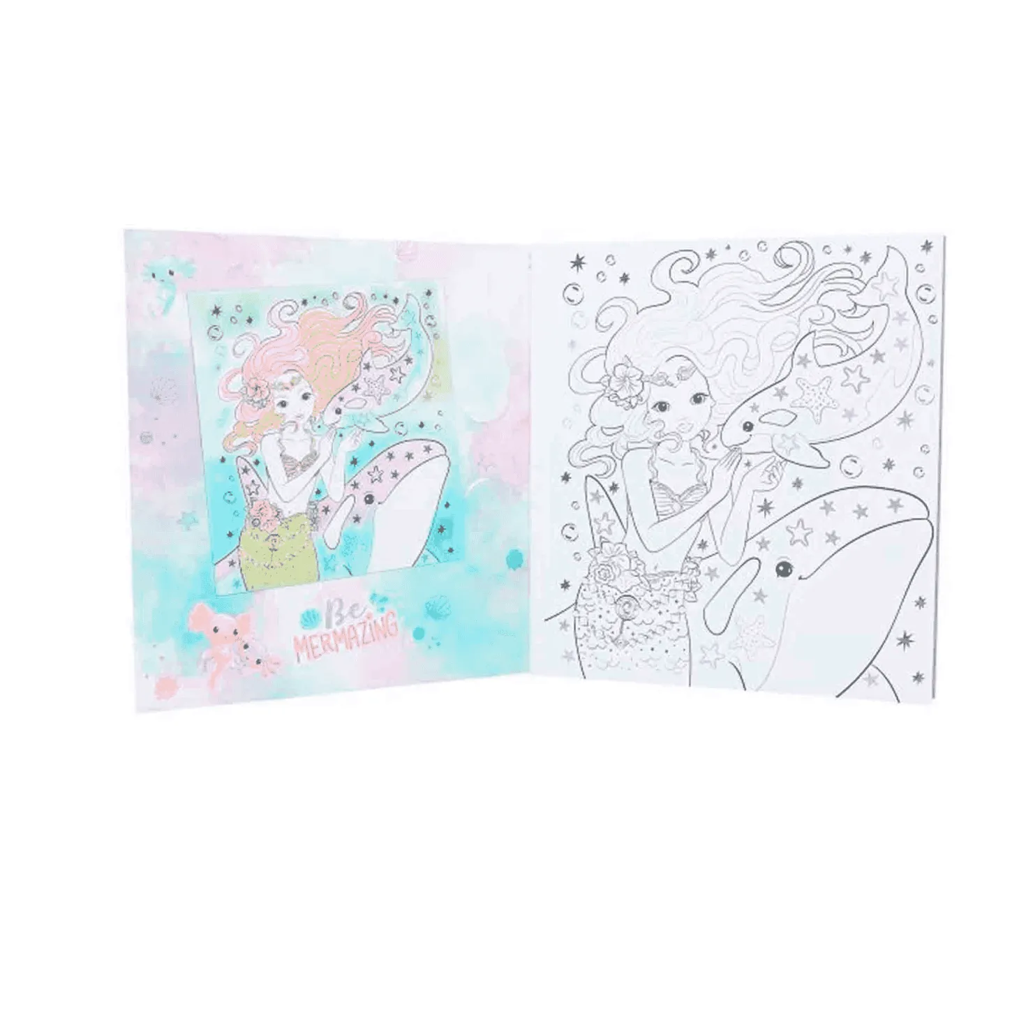 Libro de Aquarelas TopModel Mermaid