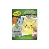 Libro para colorear + Stickers de Pokemon Crayola