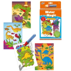 Libro para Colorear Water Magic Dinosaurs