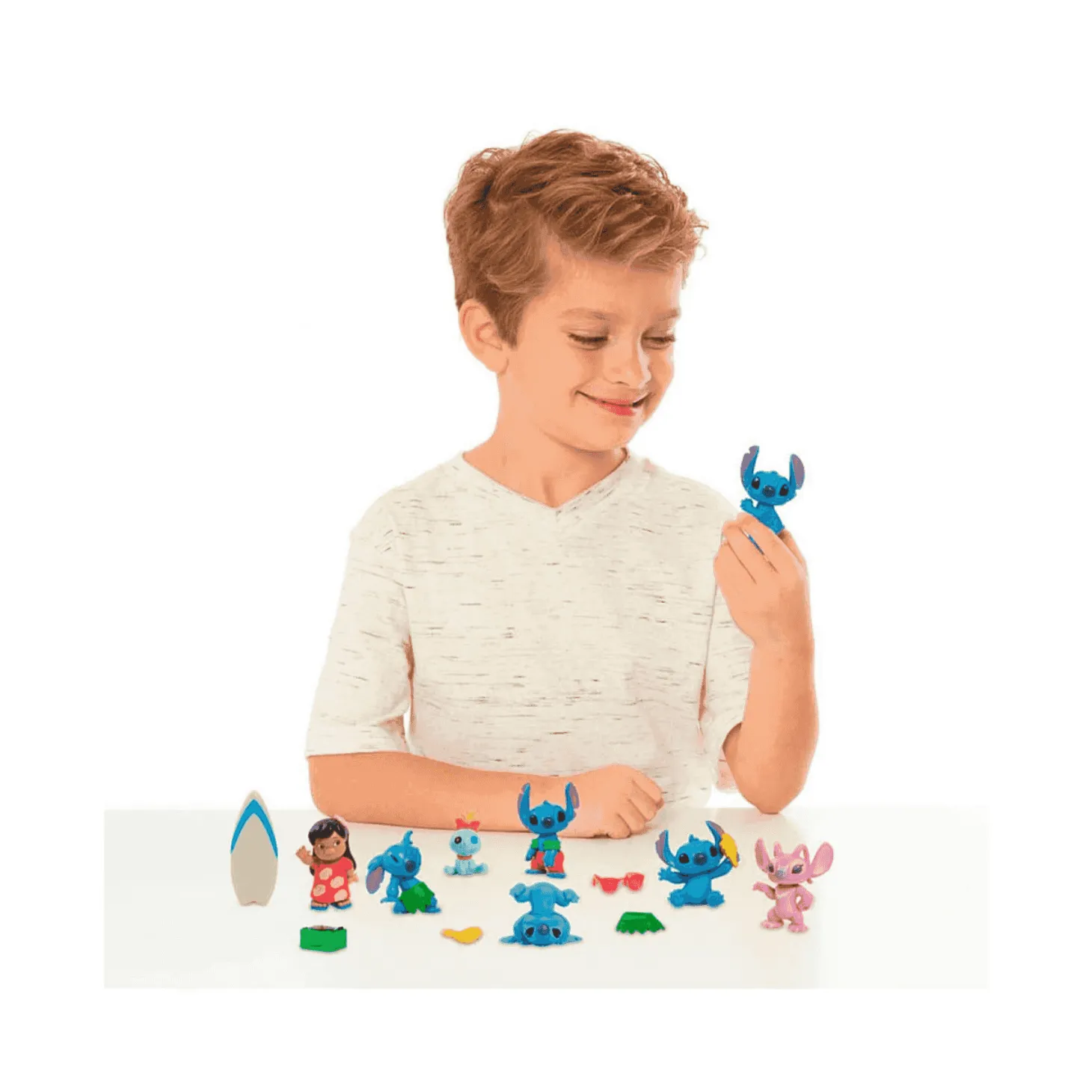 Lilo y Stitch Set de Figuras y Accesorios Stitch Deluxe