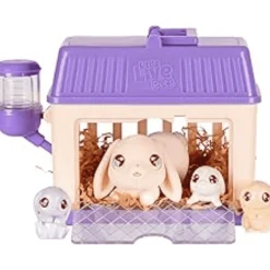 Little Live Pets - Mamá Surprise Minis Conejito con Bebés