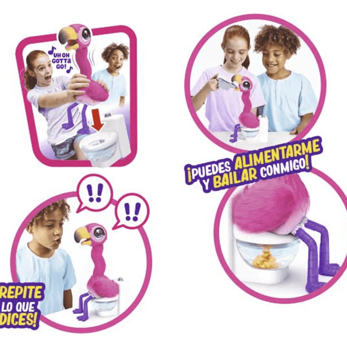 Little Live Pets Flamingo The Poop - El flamenco interactivo de Little Live Pets