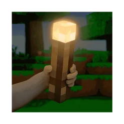 Lámpara antorcha Minecraft Paladone 28 cm