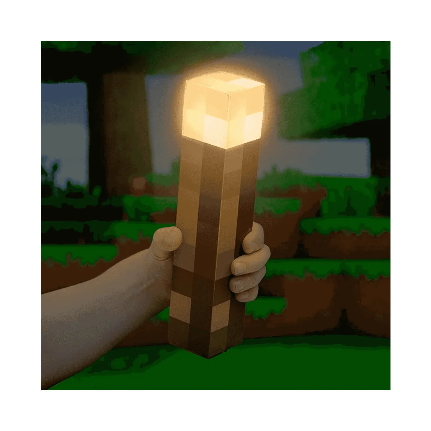 Lámpara antorcha Minecraft Paladone 28 cm