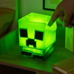 Lámpara Creeper SquishyGlo Minecraft 15 cm
