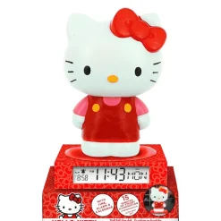 Lámpara 3D con Despertador Hello Kitty and Friends