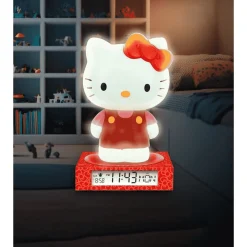 Lámpara 3D con Despertador Hello Kitty and Friends