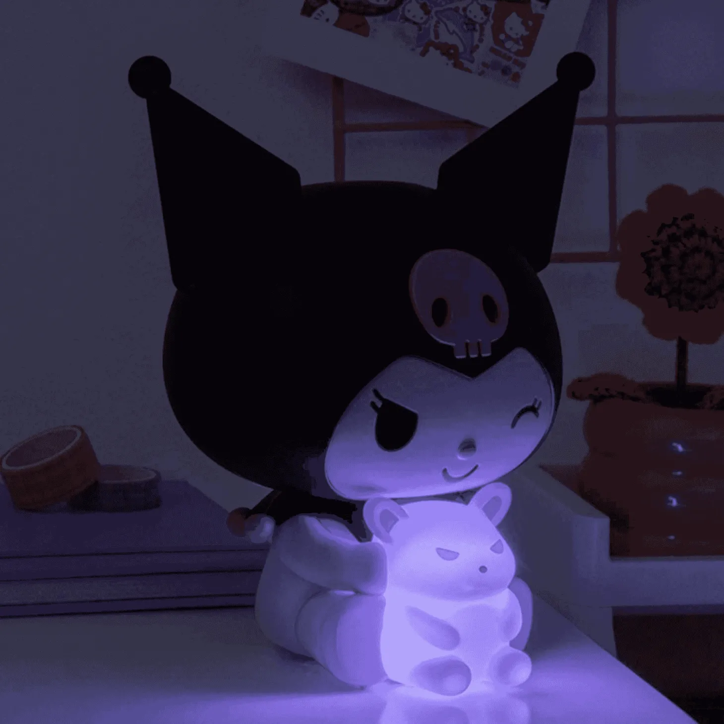 Lámpara Decorativa Kuromi GloBuddies de Paladone