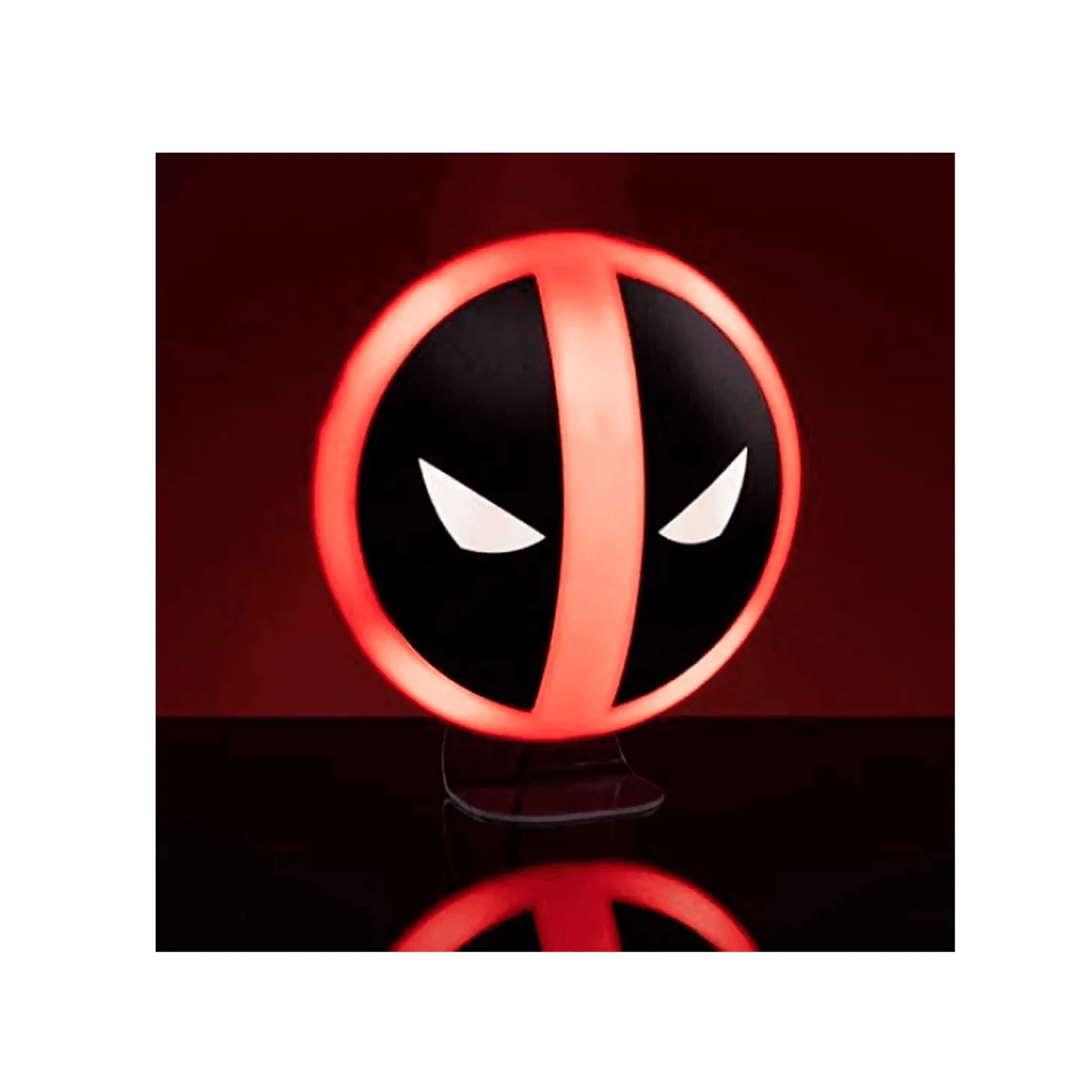 Lámpara del Logo de Deadpool de Marvel
