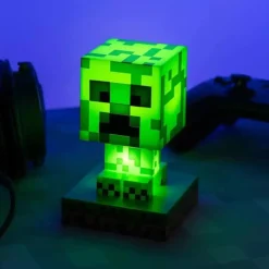 Lámpara Icon Creeper Minecraft 11 cm