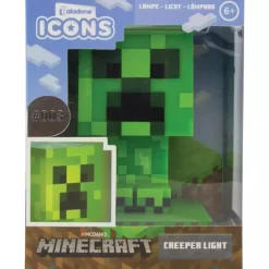 Lámpara Icon Creeper Minecraft 11 cm