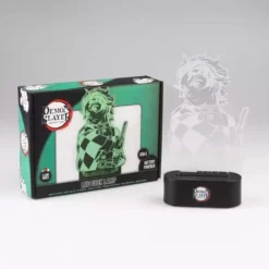 Lámpara LED de Mesa Demon Slayer – Diseño Tanjiro