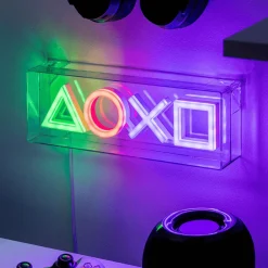 Lámpara LED Neón PlayStation 30 cm