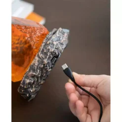 Lámpara Ámbar Jurassic Park con Mosquito