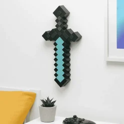 Lámpara Minecraft Espada de Diamante 40cm