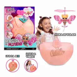 L.O.L. Surprise Muñeca Voladora Magic Wishies - Wonder Wings (Alas doradas)