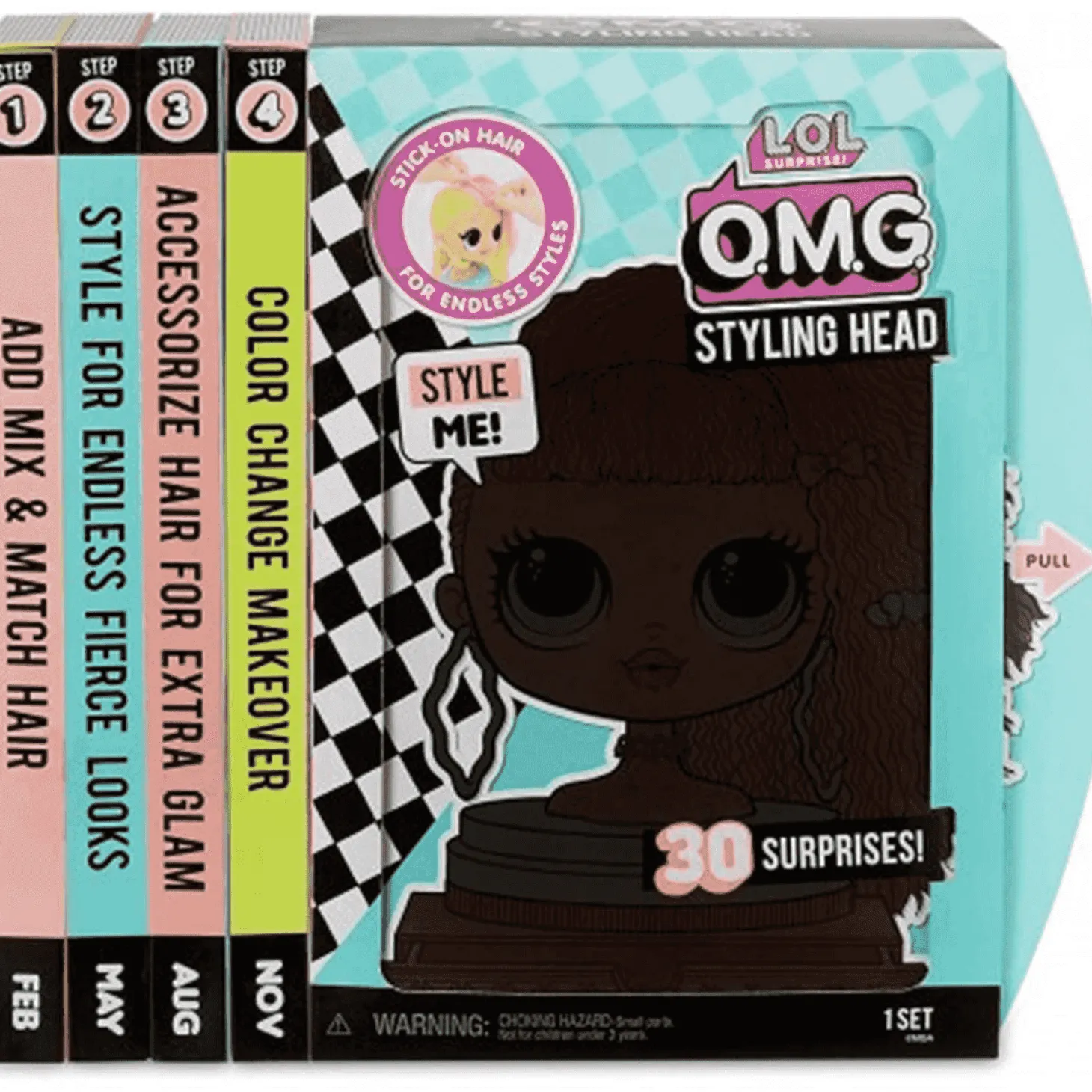 Lol Surprise OMG Styling Head Neonlicious