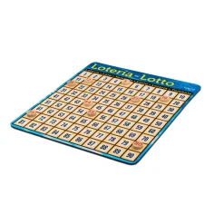 Lotería Metal Box (100% Madera FSC) - Juego Clásico de Bingo en Caja Metálica