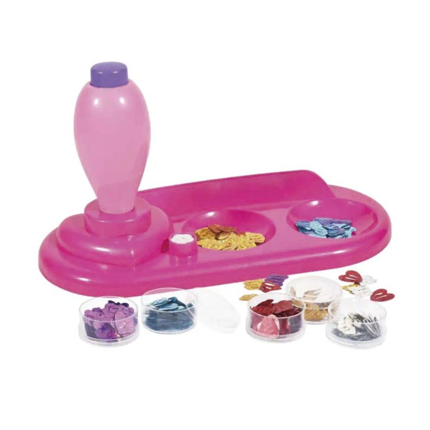 Make Up Decora tu Pelo – Set de purpurinas y accesorios para decorar el cabello (6+)