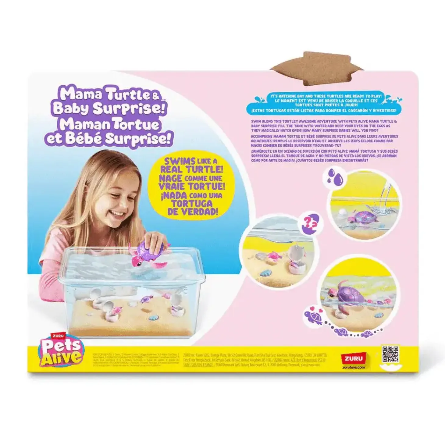 Mamá Tortuga Surprise Pets Alive