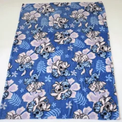 Manta Flannel Lilo & Stitch - Stitch & Angel 100x140 cm