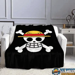 Manta One Piece Straw Hat Crew Velboa 110x150 cm