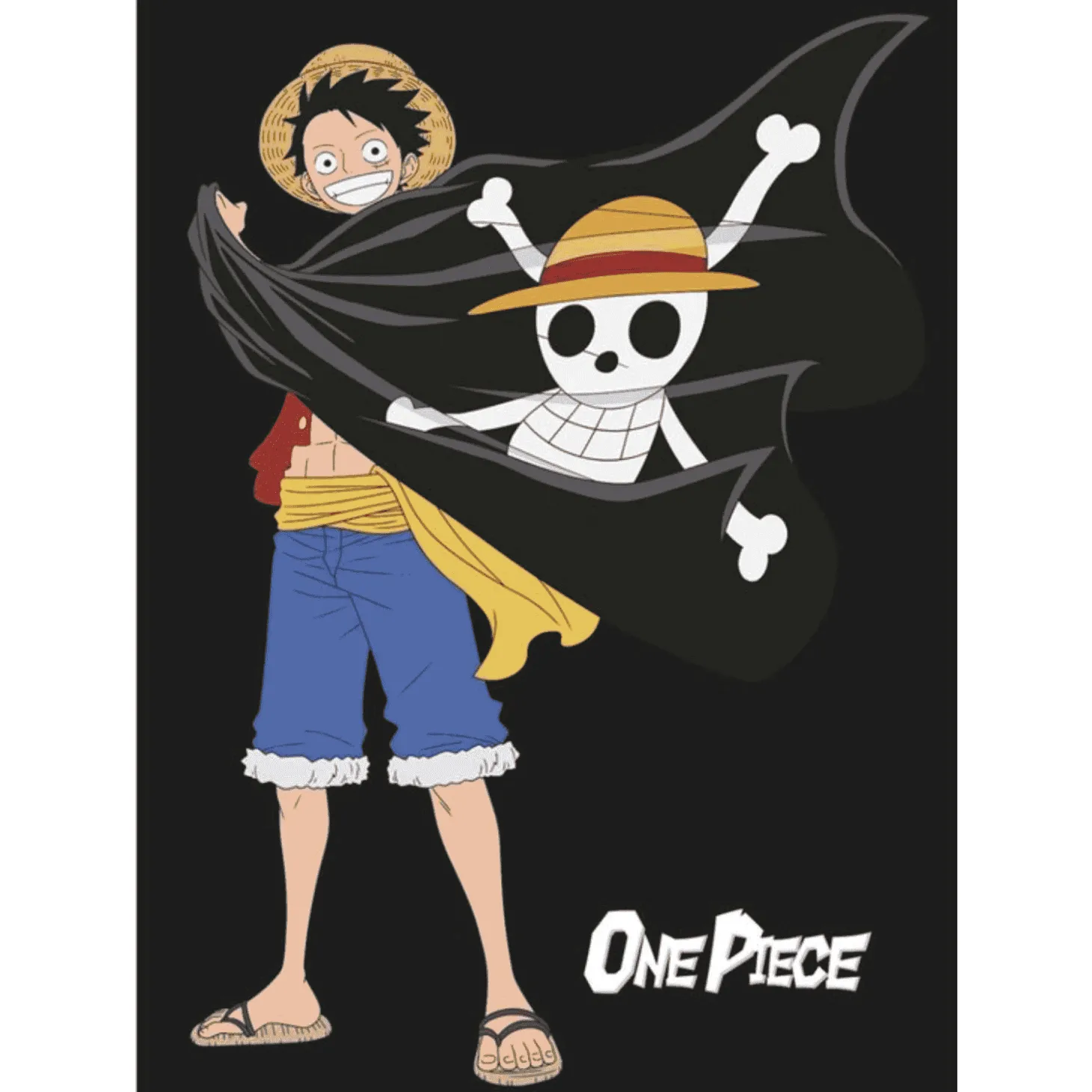 Manta Polar One Piece - Skull 100x140 cm