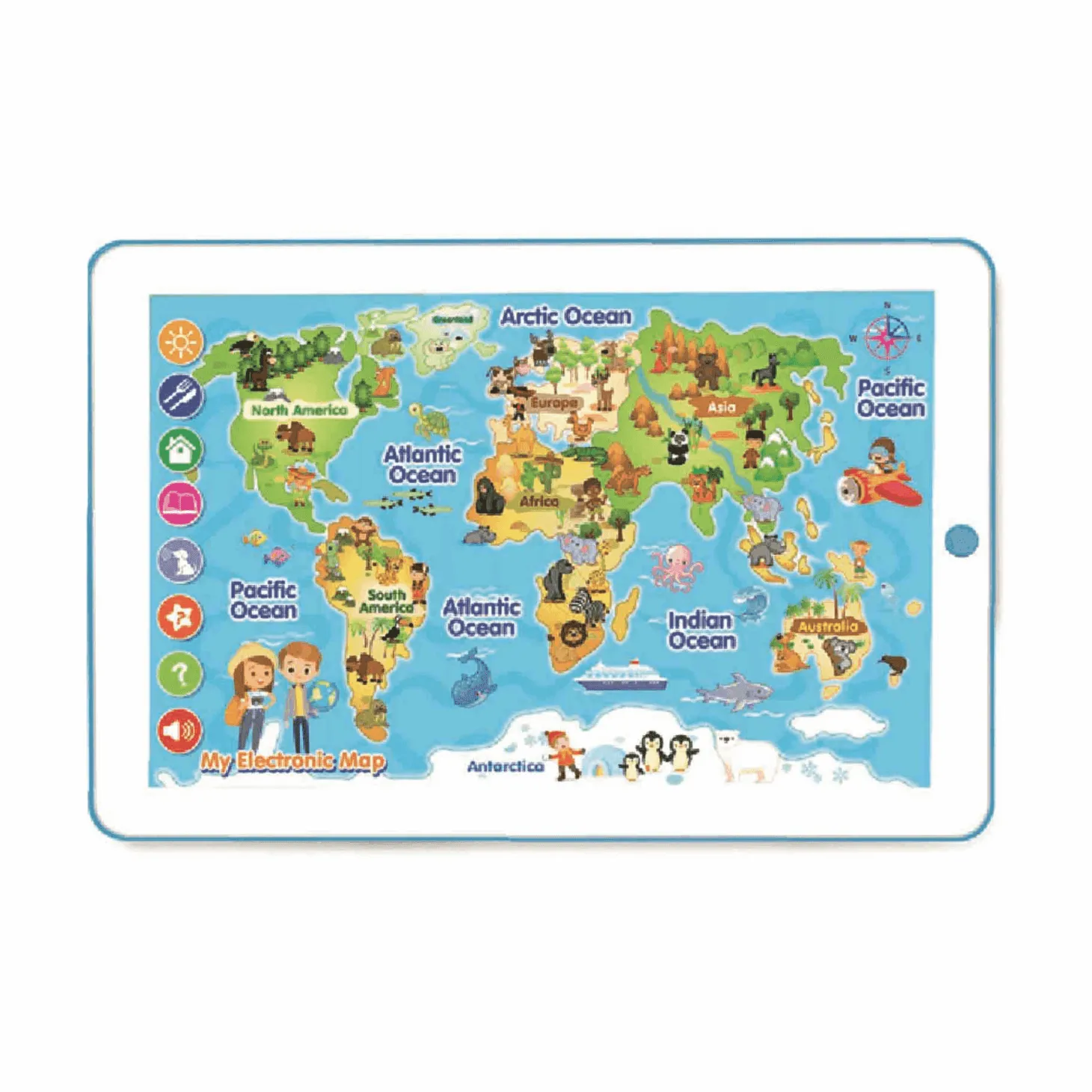 Mapa Mundo Interactivo Infant Planet con Sonido