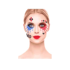 Maquillaje adhesivo Harley Q