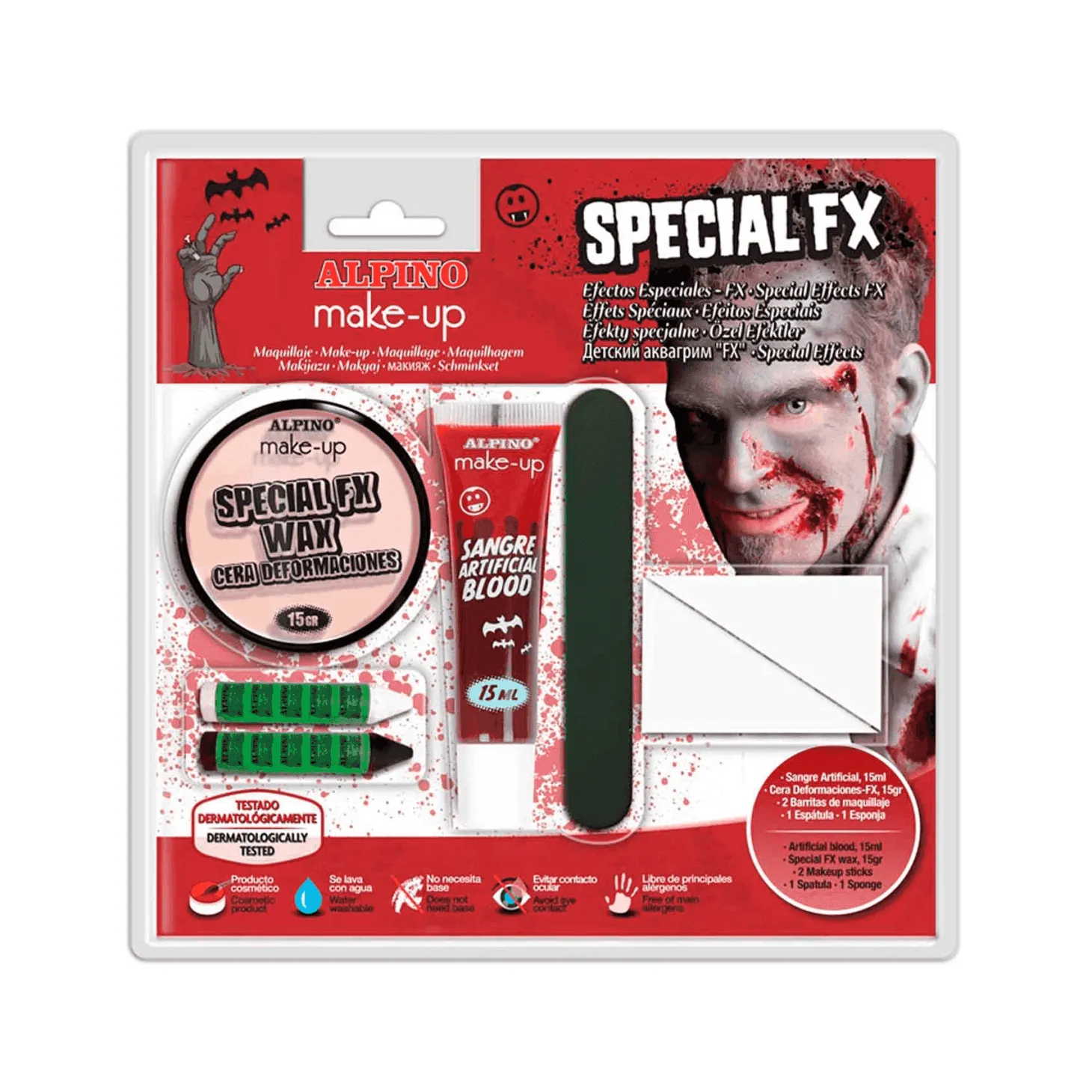 Maquillaje Alpino Set Efectos Especiales