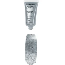 Maquillaje Gel Purpurina Metálico Plata Alpino