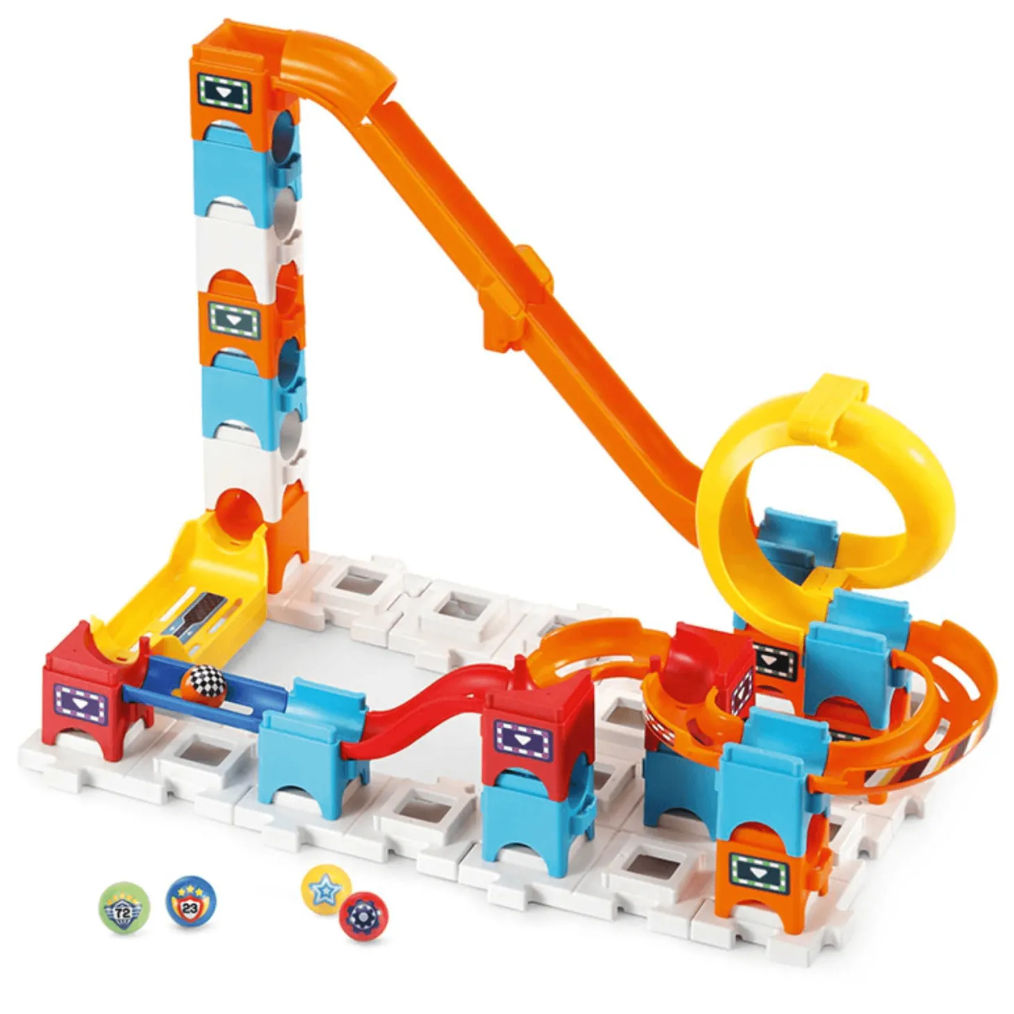 Marble Rush Circuito de Canicas Interactivo Racing Track Set