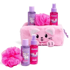 Martinelia Pack Baño Lulu & Duky – Gel, body mist y esponja en neceser