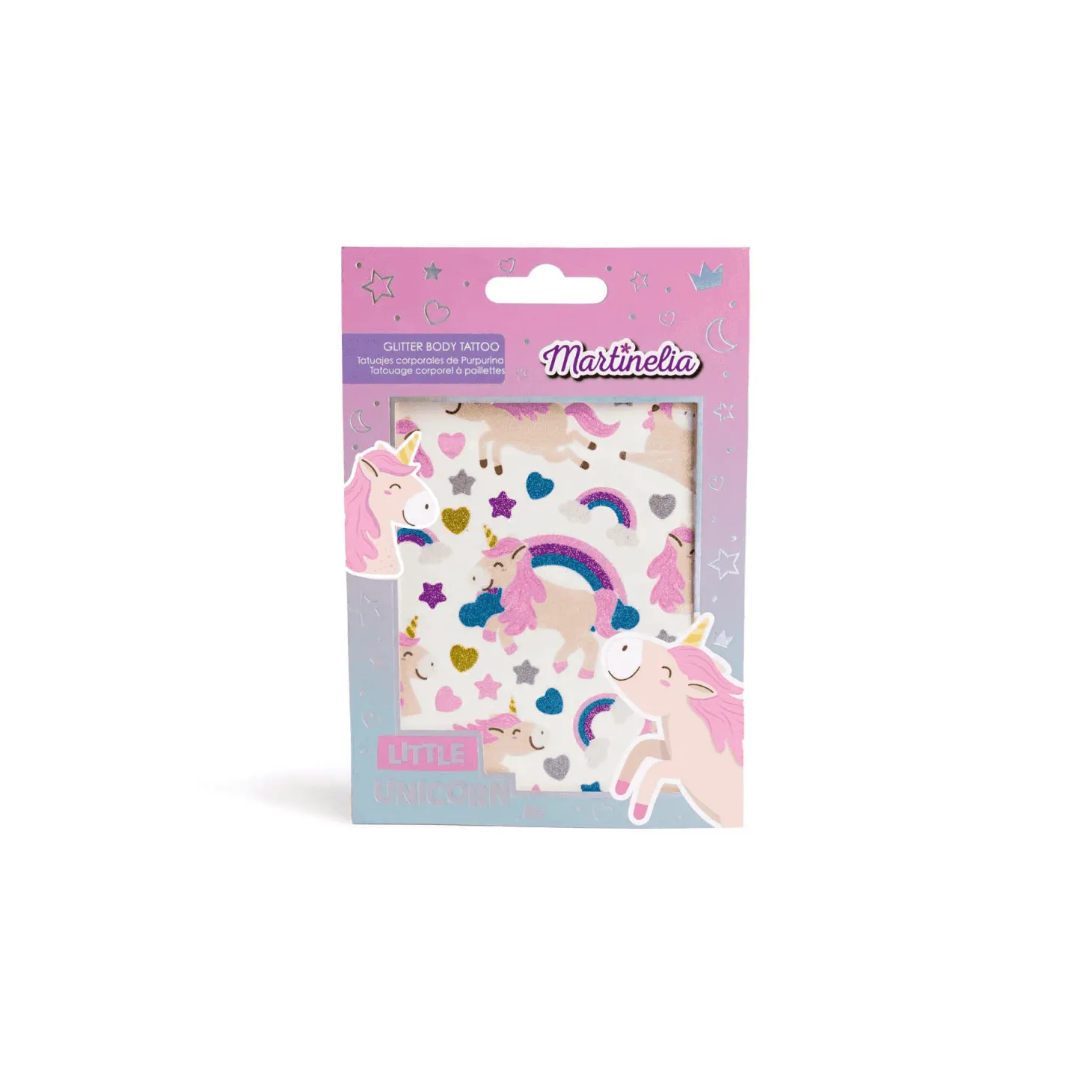 Martinelia Unicorn Glitter Tattoo
