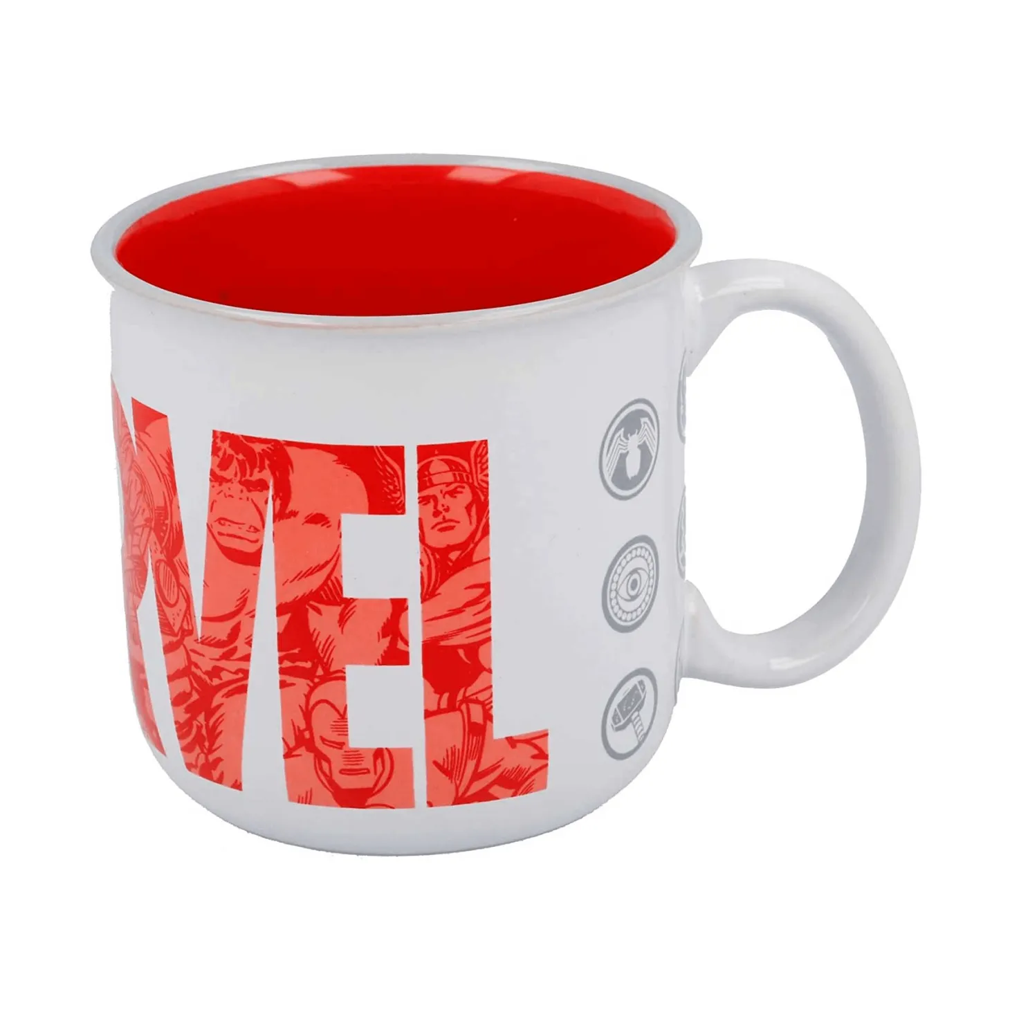 Marvel Taza Cerámica de Desayuno 400 ml en Caja Regalo