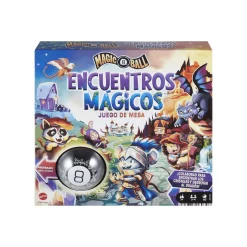 Mattel Games Bola 8 Mágica Encuentros Mágicos Juego de mesa cooperativo 7 años (Mattel HPJ72)