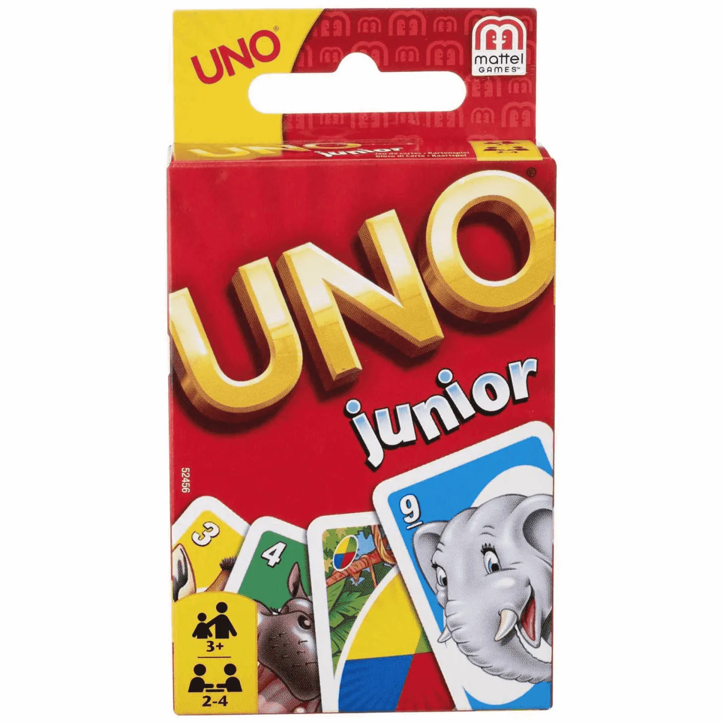 Mattel Games Juego de cartas UNO Junior 3 años