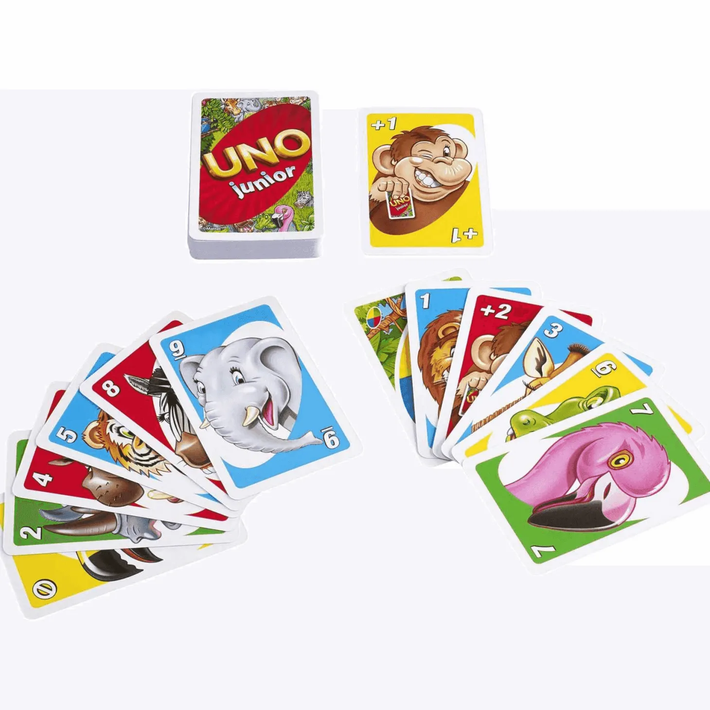 Mattel Games Juego de cartas UNO Junior 3 años