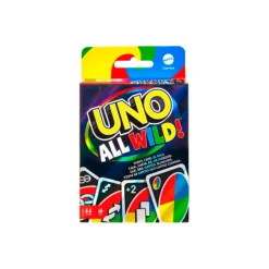 Mattel Games UNO All Wild juego de cartas 7 años