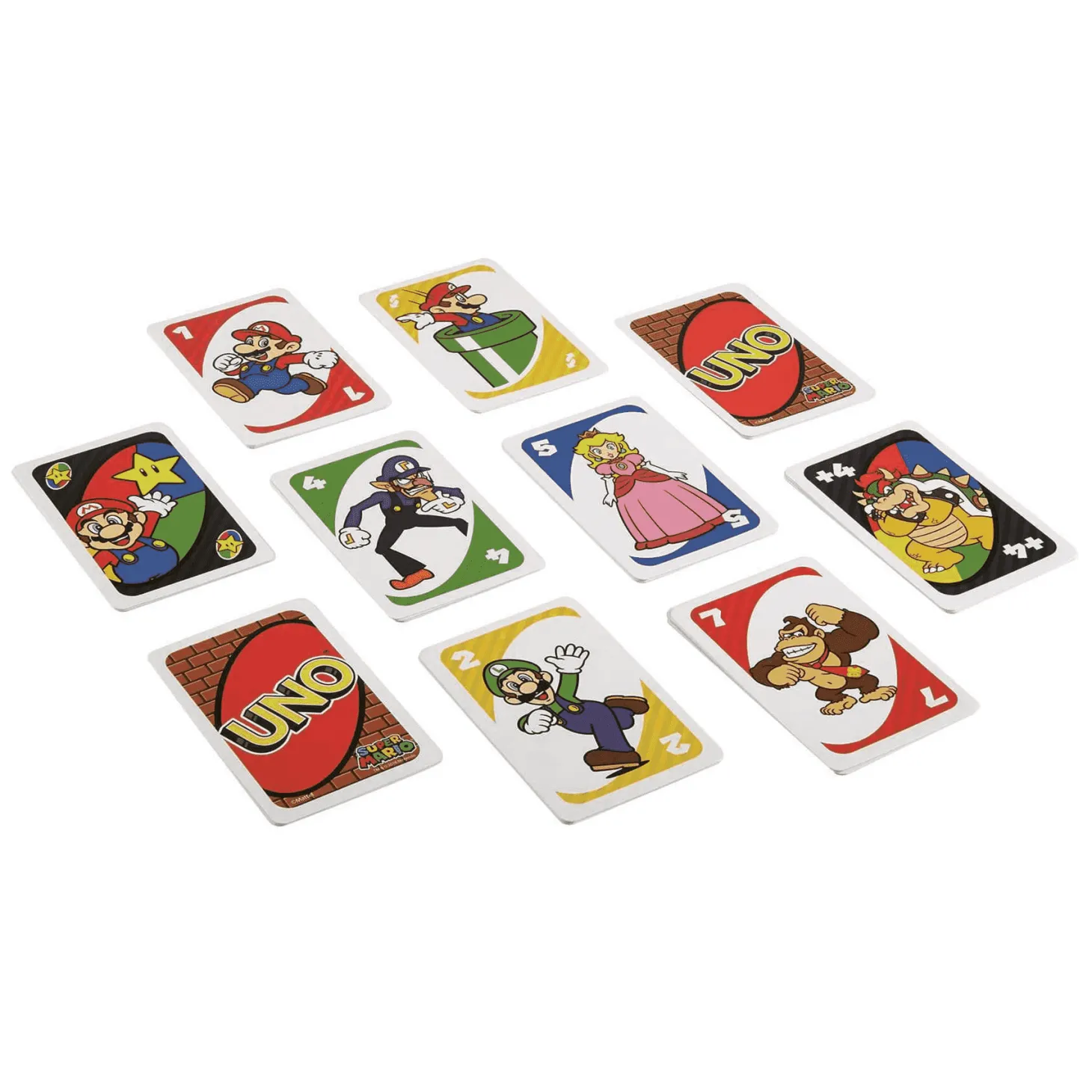 Mattel Games UNO Super Mario Juego de cartas 7 años
