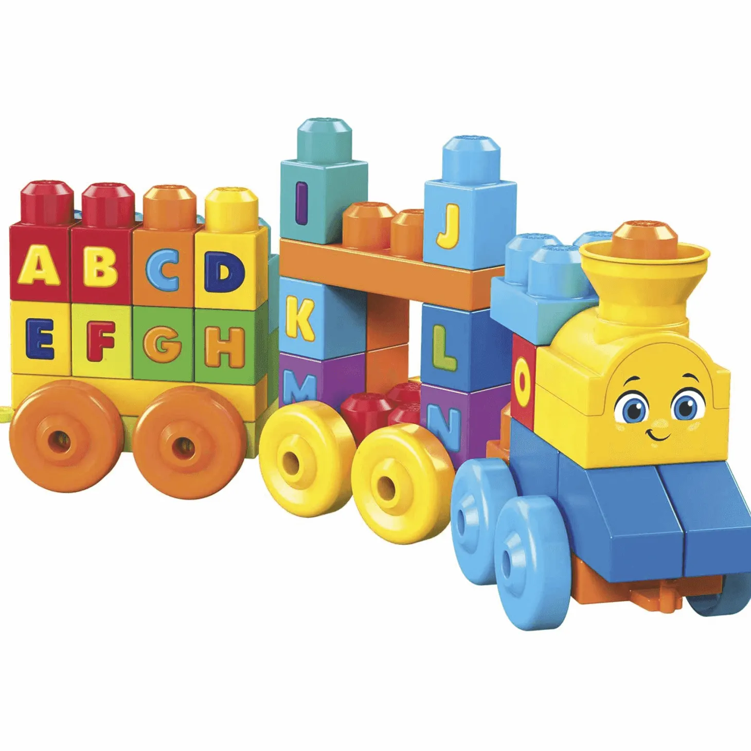 Mega Bloks Tren Musical ABC Juguete de Bloques de Construcción