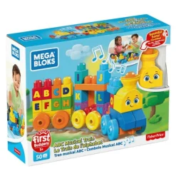 Mega Bloks Tren Musical ABC Juguete de Bloques de Construcción
